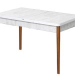 Masa extensibila Dining Homs bej maro 170 x 80 cm