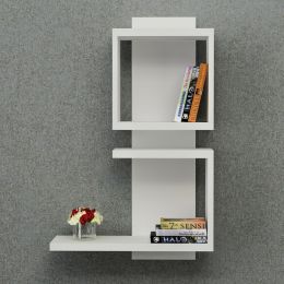 Raft perete Salia Homs, 45 x 60 x 23.8 cm, alb