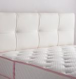 Baza de pat cu tablie si saltea Hypersoft Homs 140x190 cm