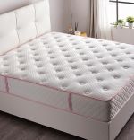 Baza de pat cu tablie si saltea Hypersoft Homs 140x190 cm