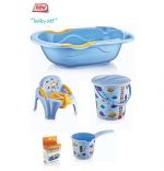 Set baita copii, Baby Homs, cadoul ideal pentru botez, transparent, PVC