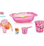 Set baita copii, Baby Homs, cadoul ideal pentru botez, transparent, PVC