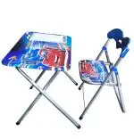 Masuta pliabila cu scaun, Baby Cars Homs, multicolor, 40 x 40 x 40 cm