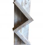 Stand sticle vin din lemn, Homs Bar, Natur, 30 x 15 x 10 cm