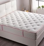 Baza de pat cu lada si tablie tapitata Hyper Soft Homs 90x 200 cm
