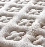 Baza de pat cu tablie si saltea Organic Cotton 140×190 cm