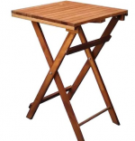 Set masa cu doua scaune, Bistro Homs, Natur, 50x73x50, 38x27x43/79 cm, Lemn