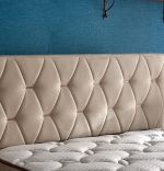 Baza de pat cu tablie si saltea Cashmere Homs 90×190 cm