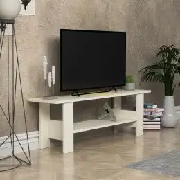 Comoda tv Homs 125x 30 x 40 cm Alb