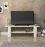 Comoda tv Homs 125x 30 x 40 cm Alb