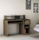 Birou cu sertar Young  Homs 120 x 55 x 93,3 cm, Nuc