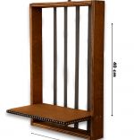 Raft flori din lemn stratificat Delta Homs 40 X 27 X 16 cm