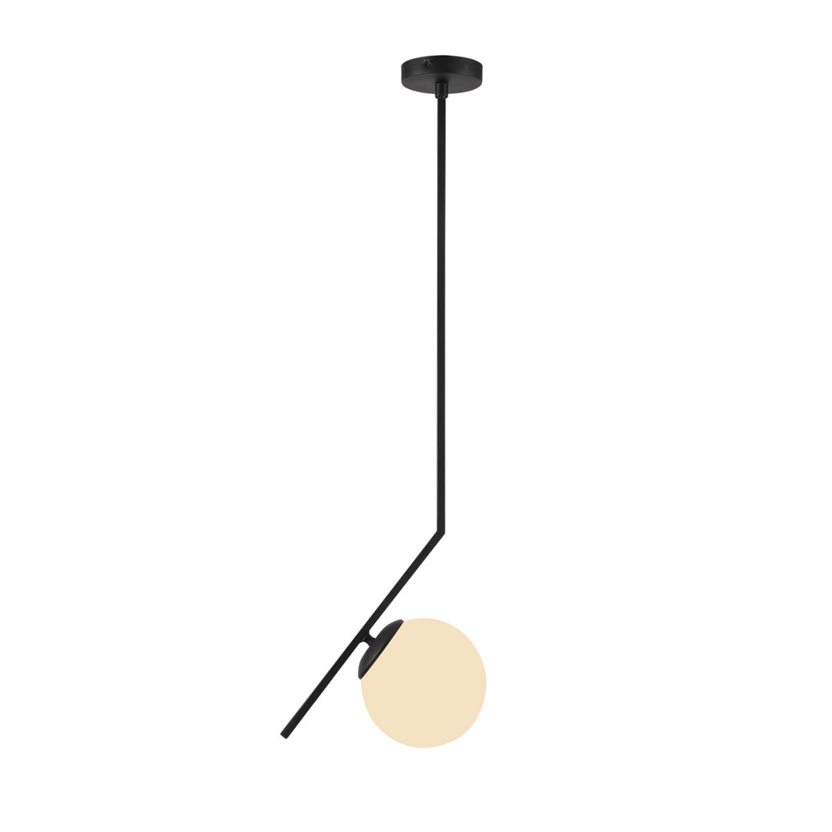 Pendul cu un glob negru-alb homs ro11125
