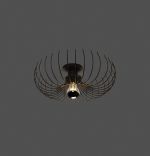 Lustra  negru homs ro11188