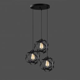 Lustra  negru homs ro11305