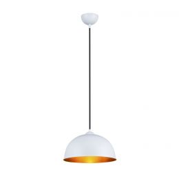 Pendul cu un glob alb-auriu homs ro11381