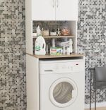 Masca masina de spalat cu corp suspendat White Homs 65 x 55 x 183 cm