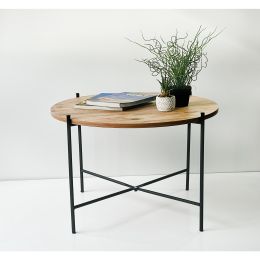 Masuta de cafea oval Homs 65 x 65 x 50 cm