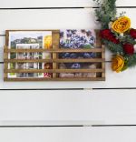 Raft decoartif, seria wood Homs, natur, 55 x 28 x 8,5 cm, lemn,700117