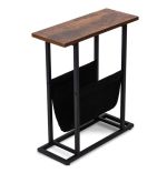 Masuta laterala cu cos depozitare lemn,a-A-620, Homs 45 x 58 x 22 cm,30131