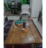 Masuta de cafea lemn masif ,Homs, seria A-620,80 x 50 x 43 cm,30331