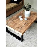 Masuta cafea lemn Homs,Seria A-620,100 x60 x 40 cm,natural,30024