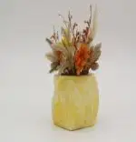Ghiveci decorativ cu flori artificiale, homs seria A620,17x5.5x9 cm,30352