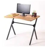 Resigilat:Masa pentru laptop Atlantic Homs 90 x 60 x 72 cm, nuc-negru