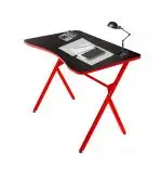 Resigilat:Masa pentru laptop Atlantic Homs 90 x 60 x 72 cm, rosu-negru