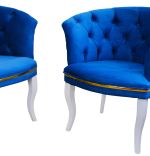 Set canapea Milano Relax Homs textil albastru