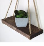 Raft de perete lemn,serie wood Homs, Natur,30 x 14 x 50 cm,700021