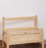 Organizator din lemn pentru carti si caiete,seria wood, Homs, 49 x 41 x 28 cm,700180
