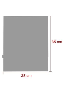 Cuier cu agatatori, seria wood Homs, natur, 35 x 28 x 8,5 cm, lemn,700116