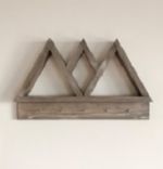 Raft de perete din lemn ,seria wood, Homs, natural, 42 x 25 x 6 cm,700135