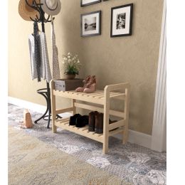 Pantofar din lemn , seria wood Homs 64 x 30 x 54 cm,700216