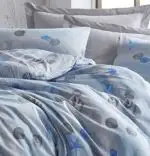 Lenjerie de pat bumbac satinat 2 persoane,homs,serie D 270,00011