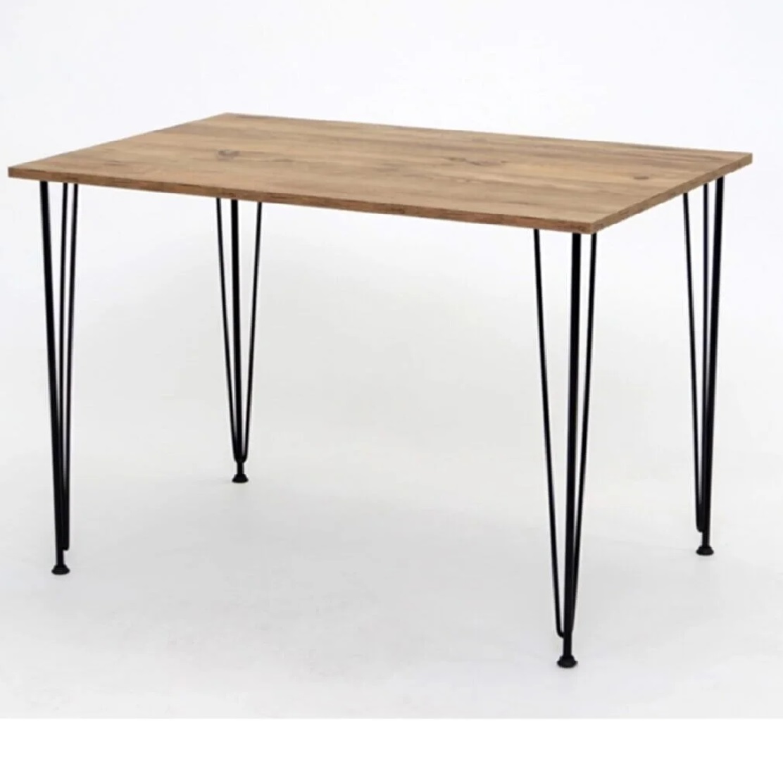 Masa pentru bucatarie, Bety Homs 60 x 104 cm, nuc/negru,40058