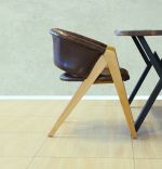 Scaun living tapitat,fag,Seria Special AST-650,Homs,60022,bej-nuc