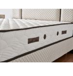 Baza de pat cu tablie si saltea Bino Homs 160x200 cm