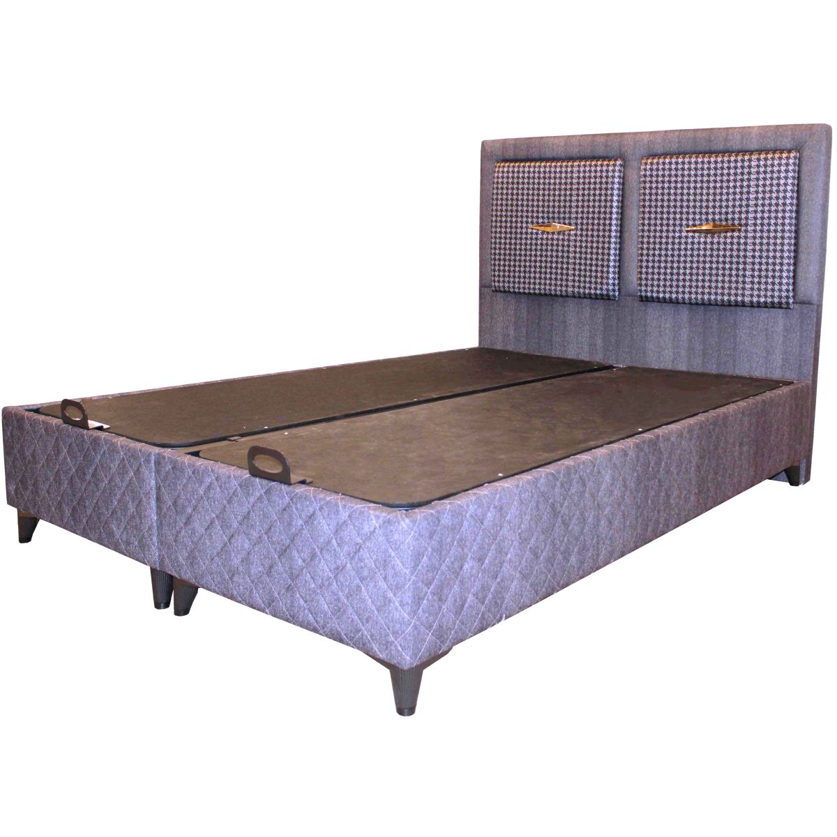 Baza de pat cu tablie  Silver 140×200 cm