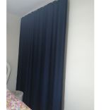 Perdea  Blackout opaca albastru, 50x260 cm,50013