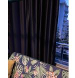 Perdea  Blackout opaca albastru, 50x260 cm,50013