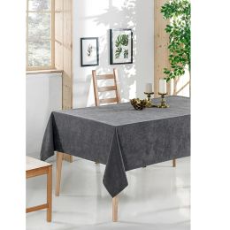 Față de masă,textil homs gri,160x220 cm