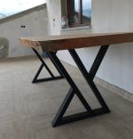 Picioare masa metal, Homs , Negru,70X72 cm,30632