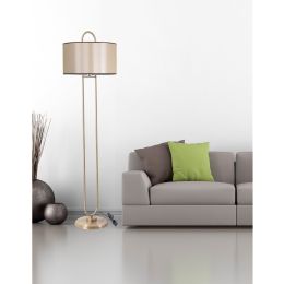 Lampadar bej-auriu Homs,seria lx, 170 cm,40060
