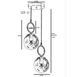 Lustra stil industrial metal,seria lx, homs,40035