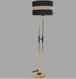 Lampadar cu abajur Homs,seria lx, 165 cm,40064