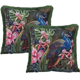 Set fata de perna  decorativa 2 buc,Homs ,seria oz,43 x 43 cm.50040