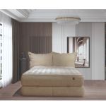 Baza de pat cu tablie si saltea Safir Homs 160x200 cm