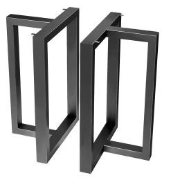 Set picioare masa metal, Homs , Negru,55X72 cm,30631